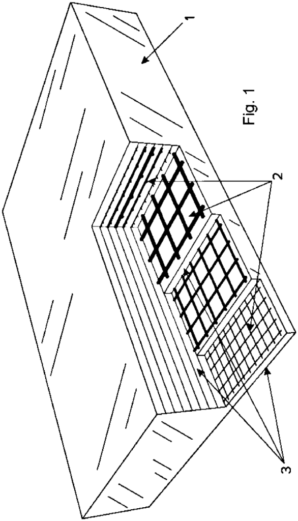Internal structure of basalt-based laminate panels to make fire-resistant electric vehicle battery enclosures