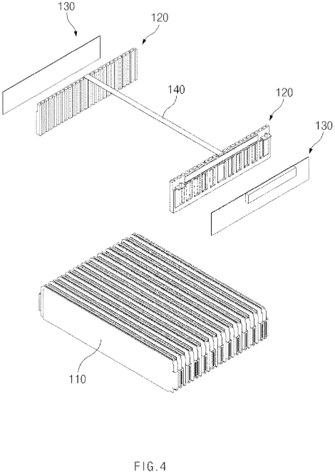 Stacked electric vehicle cells pack design components