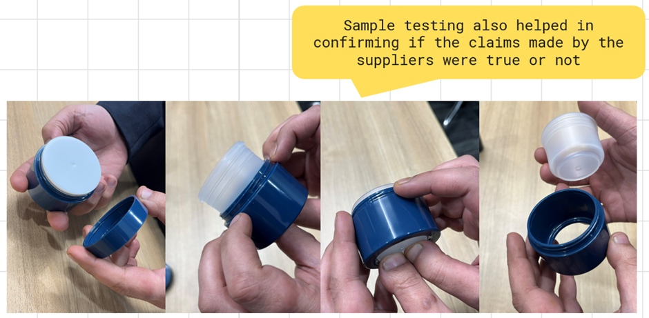 Monomaterial Packaging Test
