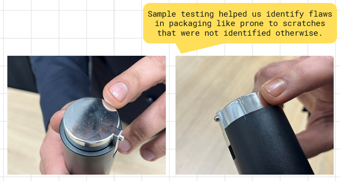 Monomaterial Packaging Test