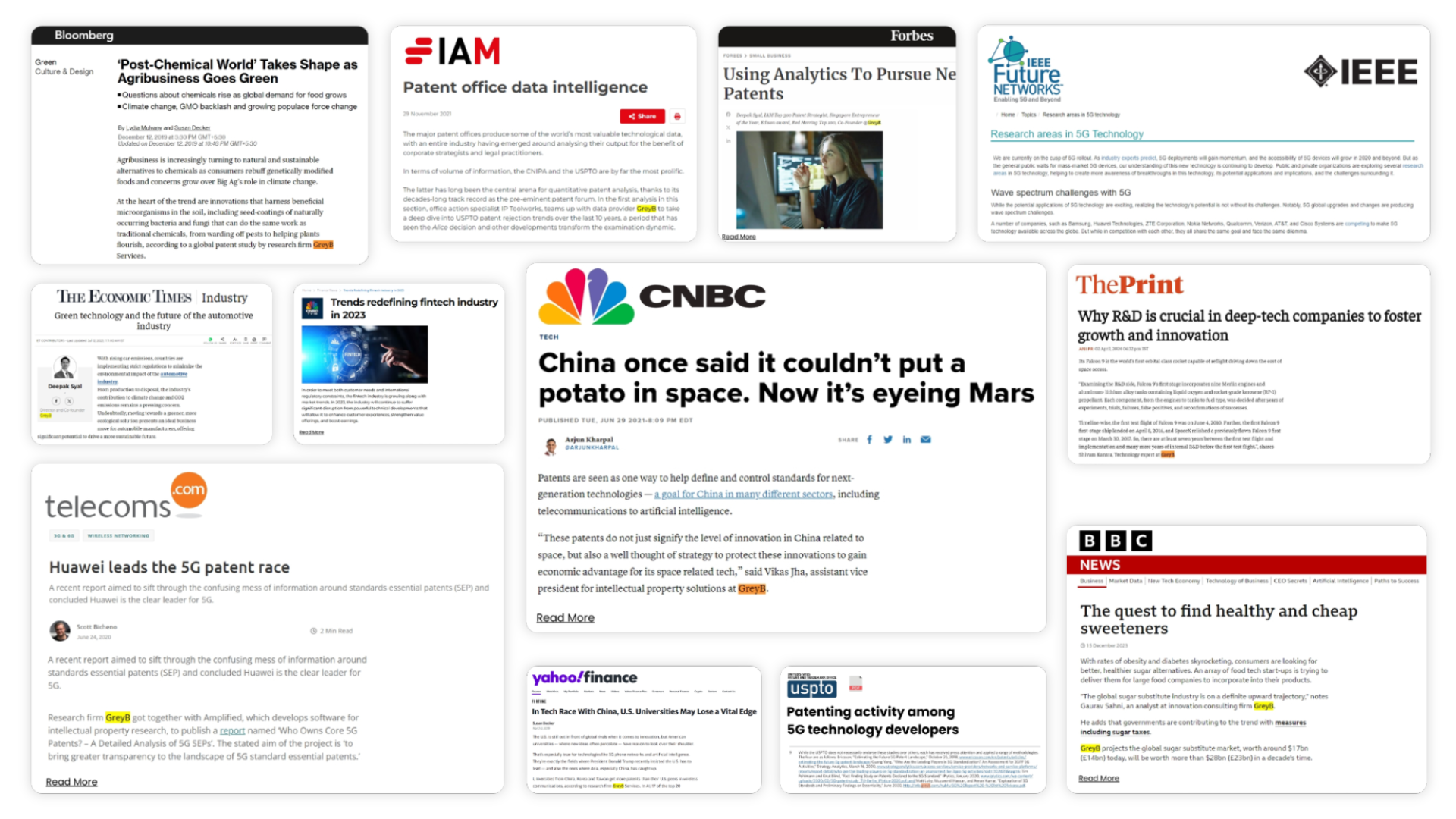 Leading media houses